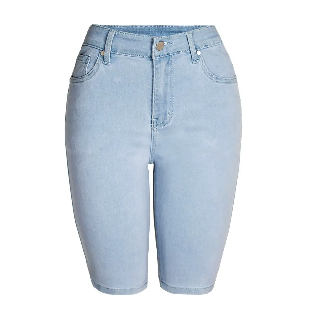 Women high waist wholesale jeans shorts