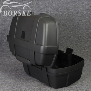<span class=keywords><strong>Valise</strong></span> de <span class=keywords><strong>Moto</strong></span> Scooter Top Case 47 Lt Universel Plaque Adaptable Bagage <span class=keywords><strong>Valise</strong></span> Noir - Product Image 5