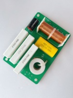 Crossover en cuivre, réseau de crossover passif 2 voies pour aigus et graves, accessoire pour haut-parleur audio Hi-Fi