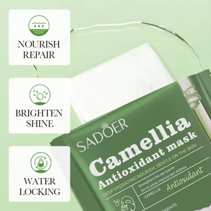 Masque facial hydratant et nourrissant bio et végétalien pour le soin de la peau, masque en feuille de marque privée en gros - Product Image 4
