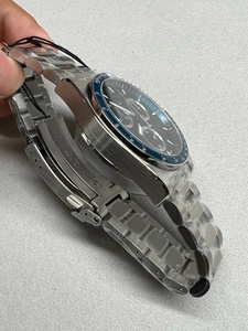 Montre à quartz de luxe pour homme en acier inoxydable, étanche, 40 mm, multifonctionnelle, Reloj De Lujo Relojes-hombr pour homme - Product Image 5