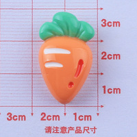 Penjualan Langsung Pabrik Efek Mengkilap Kerajinan Buah Buatan Resin Cabochon Charms untuk Gantungan Kunci Casing Ponsel Eropa Dapat Disesuaikan