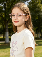 Prêt à expédier, lunettes pour enfants en acétate durables, confortables, unisexes, anti-lumière bleue, montures optiques pour un usage quotidien