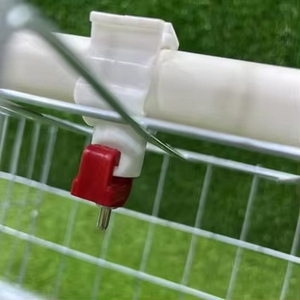 Cage à poulets de type A, 3/4 niveaux, 4 portes, <span class=keywords><strong>pour</strong></span> l'élevage de poulets et la production d'œufs, équipement moderne <span class=keywords><strong>pour</strong></span> ferme avicole, en grillage métallique économique - Product Image 5