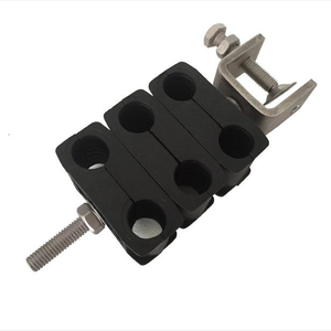 Pince d'alimentation noire en acier inoxydable de haute qualité pour câble coaxial RF, modèle 365011111 - Product Image 3