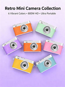 Wettbewerbsfähiger Preis Günstige CMOS 8MP Full HD Mini Retro-Kamera mit LED-Blitz - Product Image 4