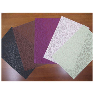 High Quality PVC <b>Woven</b> Flower Pattern <b>Place</b> <b>Mats</b> for Dining Table and Kitchen Bulk Wholesale - Product Image 1