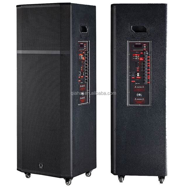 T215 Active Dual 15 Inch Portable Speaker Pro Audio Performance bluetooth Usb Music Concert Stage Party School Show Speaker Box