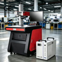 Machine de marquage laser UV 5W 10W 20W, imprimante laser pour plastique, métal, cuir, verre, tissu, codage par lots, impression de logos