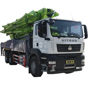 2021 New Country V Customizable Water washing Mobile Large concrete boom pump