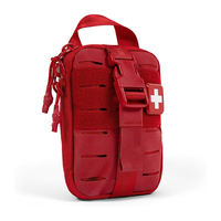 Trousse de premiers soins d'urgence portable IFAK, sac médical Molle pour le camping, la randonnée, le trekking tactique - Équipement de sécurité et de survie