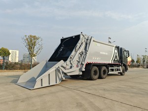 Dongfeng Tianlong 6*4 <span class=keywords><strong>Benne</strong></span> à ordures comprimé à vendre - Product Image 6