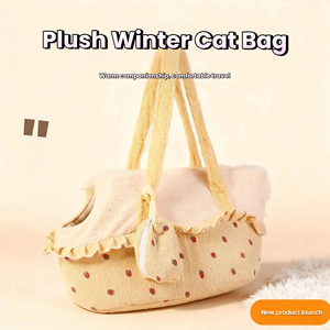 Bolsa de Transporte <span class=keywords><strong>para</strong></span> Mascotas, Elegante, de Lujo, Resistente al Viento, Cálida, de Gran Capacidad, Portátil, <span class=keywords><strong>para</strong></span> Gatos y Perros Pequeños y Medianos, hasta 6 kg - Product Image 4