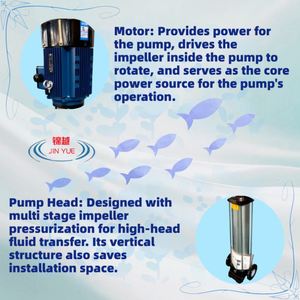 Bomba Vertical Multietapa de Alta Precisión y Estabilización de Presión para Sistemas de Ósmosis Inversa - Product Image 3