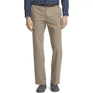 Shinesia Men's Pants Custom OEM Pants Chino Classic Zipper Stretch Straight Business Formal Casual Cotton Men Regular Plus Size