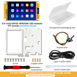 3.5-inch ESP32-WROOM-32E mô-đun TFT màn hình cảm ứng điện trở màn hình với Acrylic vỏ và cảm ứng Bút phát triển Hội Đồng Quản Trị - Product Image 2