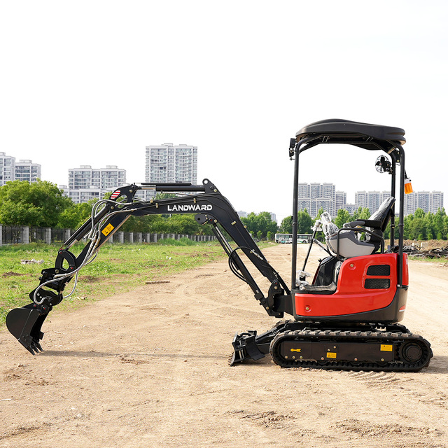 Farm Mining Mini Excavator CE EPA Approved 1.8 Ton High Quality Crawler Digger Earthmoving Machine Mini Excavator Factory Sale