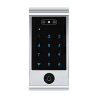 Système de contrôle d'accès aux portes par reconnaissance faciale RFID, étanche, extérieur, avec application TTlock, serrure de porte intelligente WiFi Ble