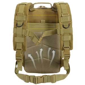 <span class=keywords><strong>Mochila</strong></span> Táctica de Asalto de 3 Días, Impermeable, con Sistema MOLLE, para Senderismo/Campamento, de Nailon 600D, Camuflaje - Product Image 3