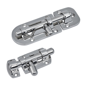 316 Stainless Steel Door Bolt 60x30mm 110x38mm Marine Hardware Latch For Rv <b>Yacht</b> Drawer - Product Image 1