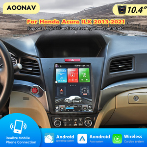 Autoradio Android da 10.4 Pollici per Honda <span class=keywords><strong>Acura</strong></span> <span class=keywords><strong>ILX</strong></span> 2013-2021, Schermo Verticale, Navigazione GPS, Lettore Multimediale Video, Unità di Controllo - Product Image 2