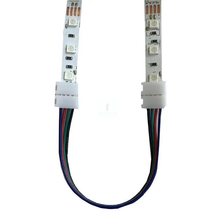 10 adet lot 8mm 10mm elektrik bağlantı Splice 2-pin güç klipsi konektörü adaptörü için 3528 5050 5630 Led şerit tel PCB