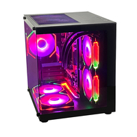 PCOOLING New Released Pc Cases Desktop Gaming Chassis Mid Tower Cabinet Desktop Computer Gaming Pc Case