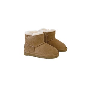 Stivali da Neve con Velcro per Bambini e Bambine, Foderati in Pile, Extra Spessi, Antiscivolo, in Pelle, Termici - Product Image 5