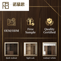 Armoire de chambre minimaliste grande capacité avec tiroirs – Personnalisable pour chambre ou salon
