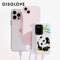 SOLOVE 20000 mah Powerbanks 20000 Mah Chargeur mobile portable 2 Usb Mini Power Bank pour tous les téléphones