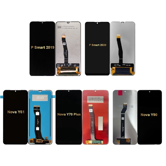 Mobile Phone Lcd Replacement Touch Screen Digitizer Assembly for Huawei Nova Y70 Plus Y61 Y90 Y91 P Smart 2019 2021 P Smart Z