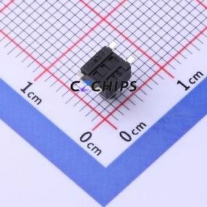 YTS1H0152HBG00 Tactile Switch SMD Switch Single Pole Single Throw Round Button 2.5N Vertical Mount - Product Image 2