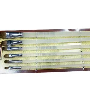 Wolf-Wasserkreid-Pinsel-Set gefrosteter organischer Stick transparenter Stick angepasst an eine Vielzahl von Aquarell-Acryl-Pinsel