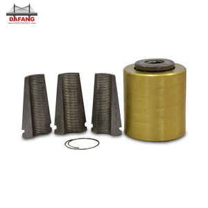 Anclaje de poste de 9mm para hormigón, abrazadera de anclaje, 4mm, 12,7mm, 2 piezas, muestra gratis - Product Image 1