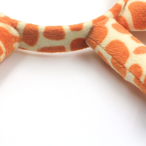 <span class=keywords><strong>Serre</strong></span>-tête en peluche <span class=keywords><strong>girafe</strong></span> mignon de style coréen pour filles, accessoire de mode en tissu doux, bandeaux chauds et fourrés - Product Image 5