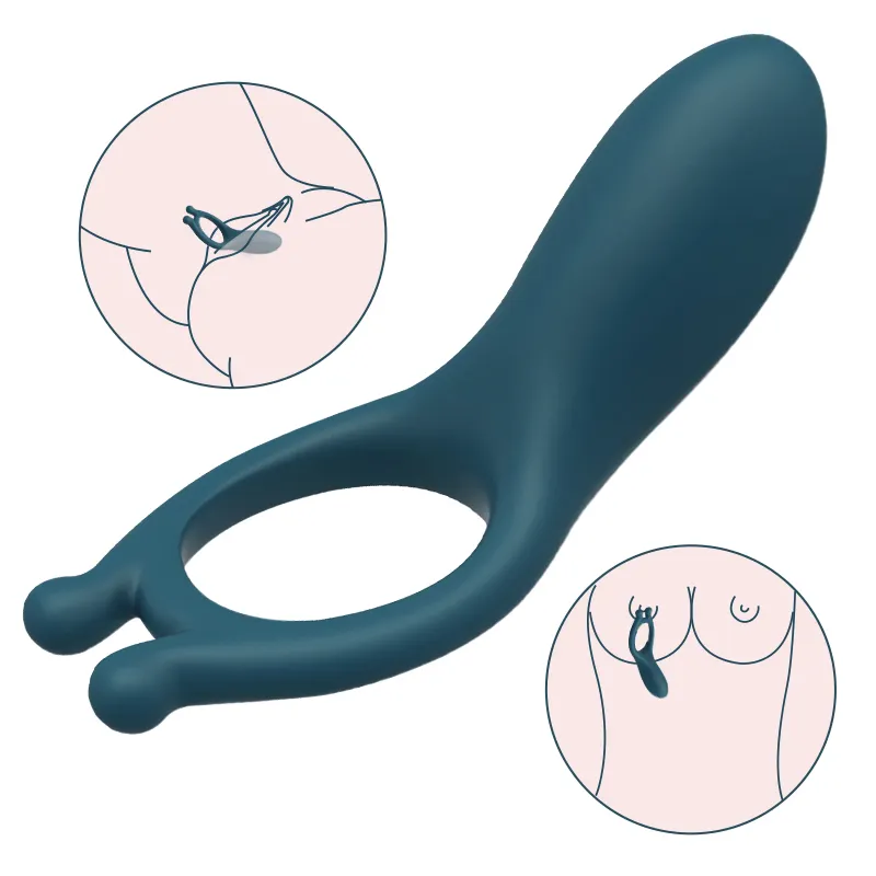 Odeco make dildos adult rubber u shape vibrator pretty love vibrator gay men juguetes sexual penis ring sex toy for men