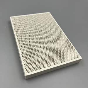 <span class=keywords><strong>Plaque</strong></span> en céramique alvéolaire infrarouge en cordiérite 134x94x13mm pour four de chauffage industriel - Product Image 4