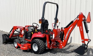 Massey Ferguson GC1723E Retroexcavadora con Ruedas, Tractor de 25HP, 4WD, Excavadora Compacta para Uso Agrícola, Cucharón Frontal para Motor Diésel - Product Image 4