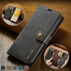 Funda abatible para <span class=keywords><strong>Huawei</strong></span> P50 Pro Cartera desmontable Funda para teléfono Diseño Ranura para tarjeta Carga inalámbrica Compatible - Product Image 2