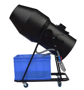Ventilateur haute puissance panneau de commande manuel facile à utiliser réservoir d'eau amovible grande Machine à mousse de pulvérisation Machine de soufflage de mousse de piscine