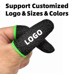 Tùy Chỉnh Siêu Mỏng Carbon Bạc Sợi Thủy Tinh Chơi Game Ngón Tay Tay Áo Thoáng Khí Sweatproof Độ Nhạy Cao Chống Trượt Ngón Tay Bao Gồm - Product Image 6