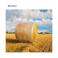 100% Neues HDPE-Wickelnetz für Silage, Rundballen, Biologisch Abbaubares 50cm Plastik-Mini-Heuballen-Netz