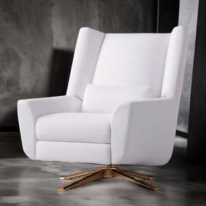 Nuevo Sillón Reclinable Giratorio Luke para Sala de Estar u Oficina, Muebles de Interior - Product Image 1