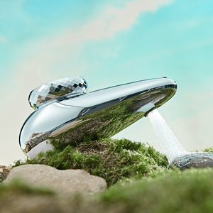 Cobblestone hình dạng sang trọng Brass Vòng phong cách thời trang hai loại Ổ cắm lưu vực vòi nước - Product Image 2