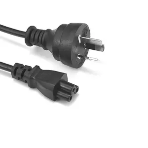 Au Stecker Verlängerung Power Kabel 18AWG 3*0,75mm C5 10A 250V Australian Standard Power Kabel für Laptop adapter