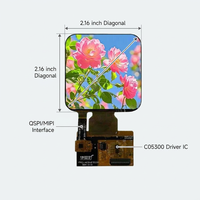 Module d'affichage AMOLED de 2,16 pouces, 600 nits, MIPI QSPI C05300, écran OLED 314 PPI pour montre connectée