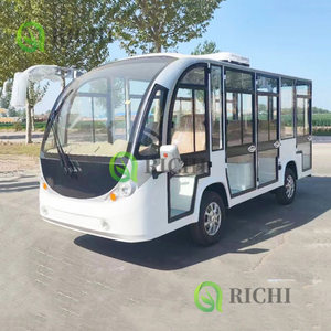 Autobús Eléctrico para Recorridos por el Campus, 11 Asientos, Ecológico, con Puertas, Personalizable, Autobús Turístico Eléctrico para Estudiantes y Visitantes - Product Image 2