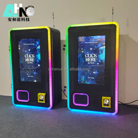 Distributeur automatique mural à écran tactile de 21,5 pouces, grande capacité (15 compartiments), avec lecteur de carte d'identité et vérification d'âge pour clubs - Meilleures ventes aux États-Unis