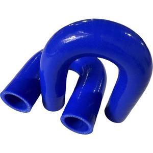 Manguera de Silicona para Radiador de Coche, Resistente al Calor, Personalizada de Fábrica, de 3-6 Capas, en Forma de <span class=keywords><strong>U</strong></span>, T, Y, con Curvas de 45, 180, 90, 30 y 135 Grados - Product Image 1