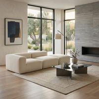 Canapé modulaire Lazy Lounging Cloud, ensemble de canapés sectionnels modernes pour salon, canapé sans structure